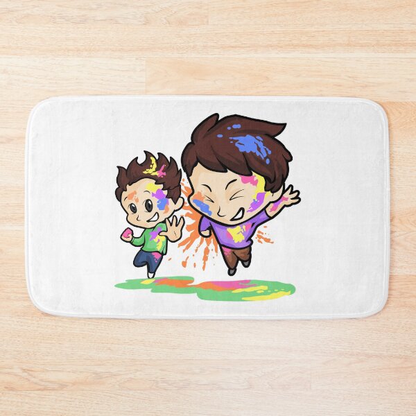 Item preview, Children playing colorful powders at Holi festival designed and sold by TirrellColister.