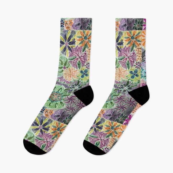 Item preview, Abstract flowers  designed and sold by Dimakesthings.