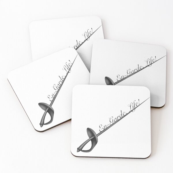 Item preview, Fencing Inspiration Sticker designed and sold by WarlordsWares.