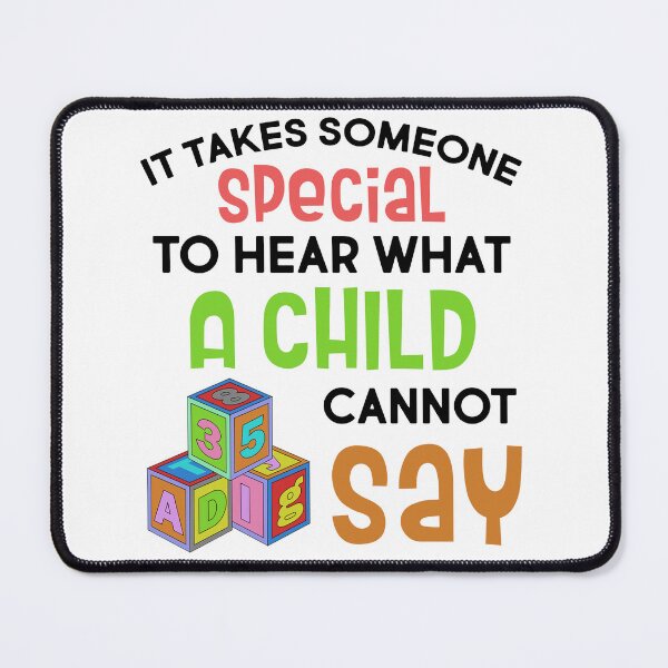 Item preview, Hear A Child Cannot Say Speech Language Pathologist Gifts For Women Men, Speech Pathology Week Appreciation Gifts For Speech Therapist, SLPA designed and sold by medroc.