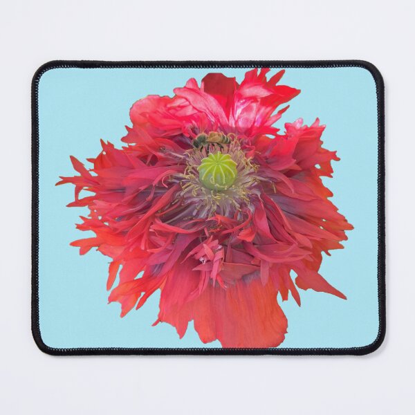 Item preview, Peony Poppy with Bee designed and sold by CAutumnTrapp.