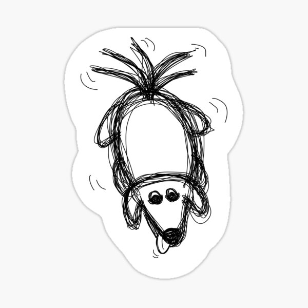 Item preview, Dog sketch designed and sold by mcbecreative.