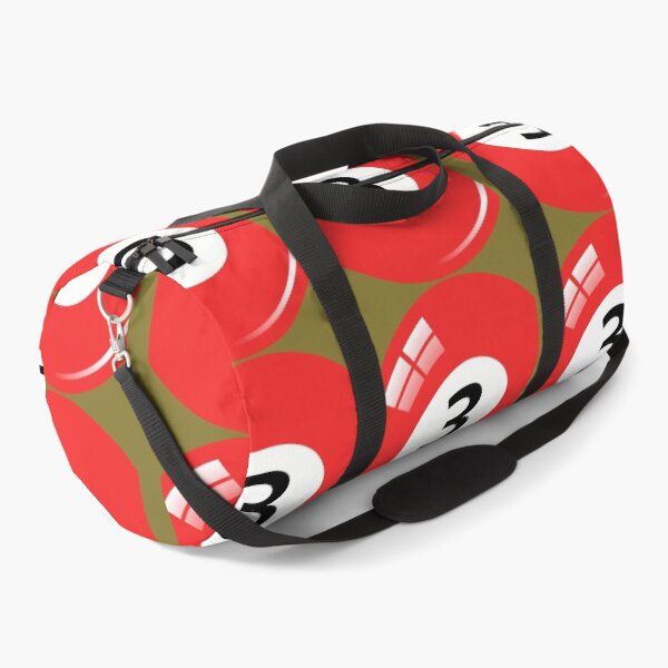 Item preview, Red poolbilliard ball number 3 designed and sold by oocgkwlc57.