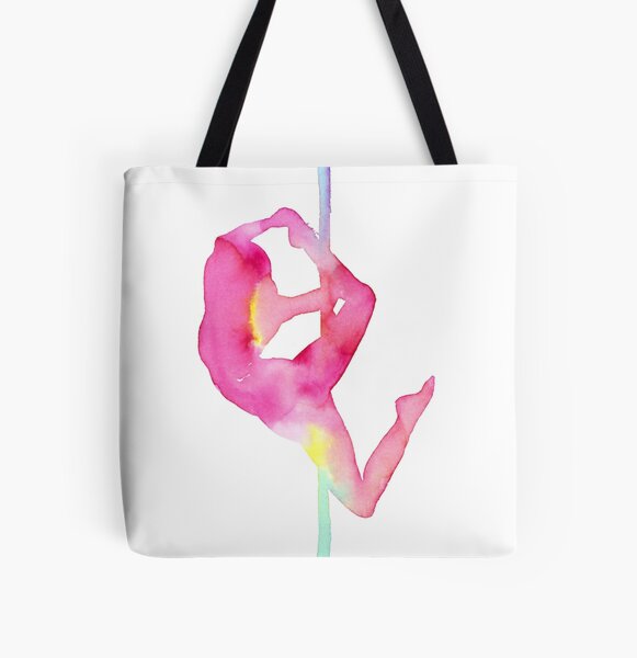 Pole dancing in the Sunrise All Over Print Tote Bag