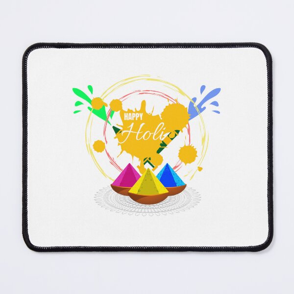 Item preview, Explosions of colorful powder in Holi festival designed and sold by TirrellColister.