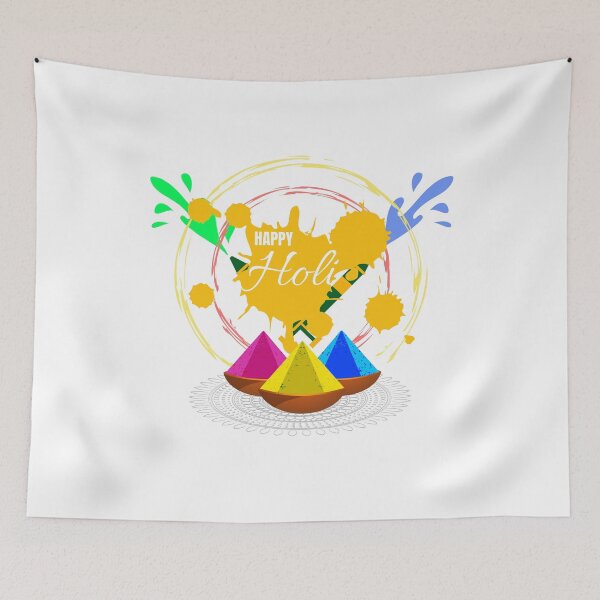 Item preview, Explosions of colorful powder in Holi festival designed and sold by TirrellColister.
