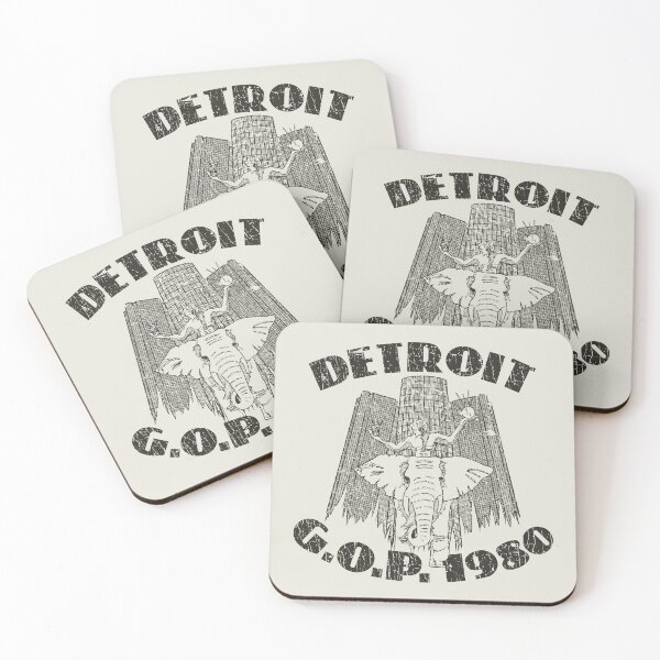 Artikelvorschau, Detroit GOP 1980 entworfen und verkauft von AstroZombie6669.