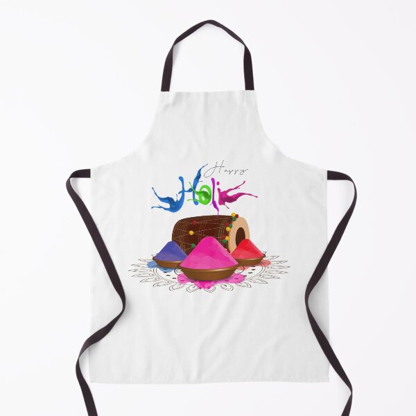 Item preview, Drum and color powder as traditional items for Holi festival designed and sold by TirrellColister.