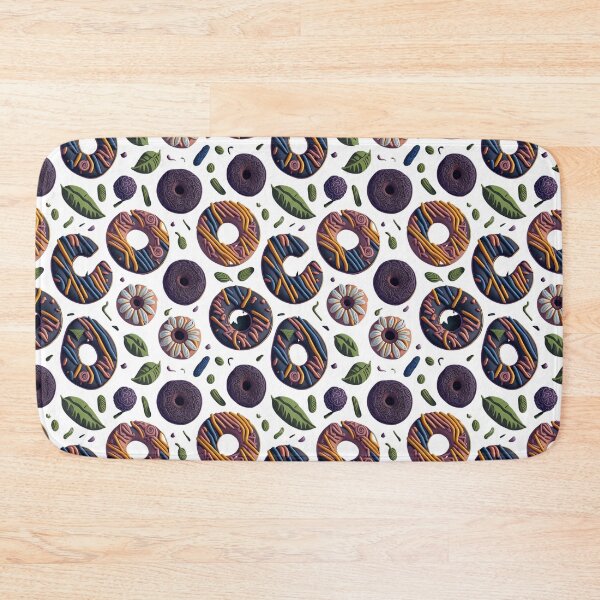 Item preview, Seamless Pattern of donut designed and sold by UsDesignsArt.