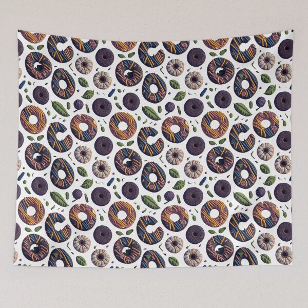 Item preview, Seamless Pattern of donut designed and sold by UsDesignsArt.