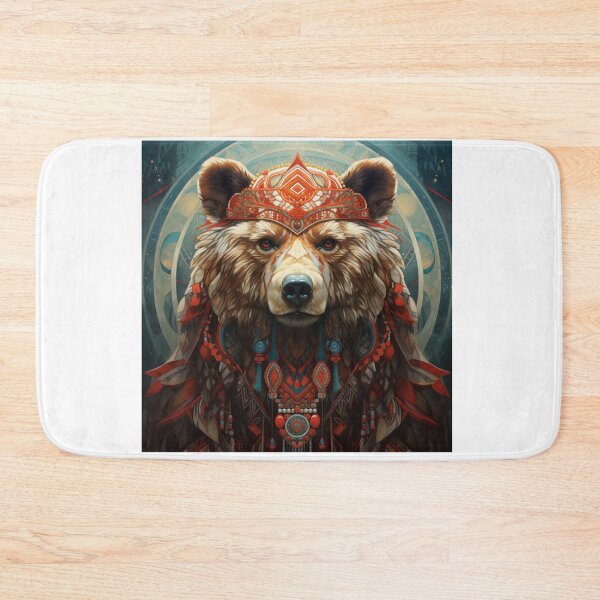 Item preview, Bear Totem designed and sold by Stickermagician.
