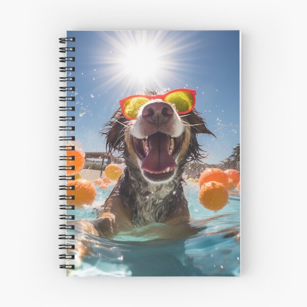 Item preview, Dog in the Pool designed and sold by RezStyleCreator.