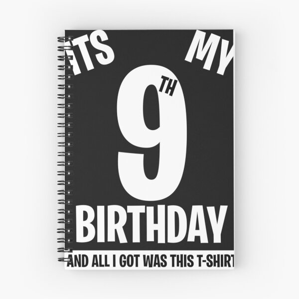 Item preview, It's My 9th Birthday designed and sold by GeorgeLeonard65.