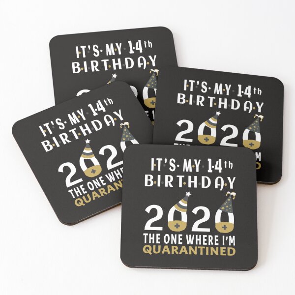 Item preview, Its My 14th Birthday The One Where Im Quarantined Social Distancing Gifts designed and sold by GeorgeLeonard65.