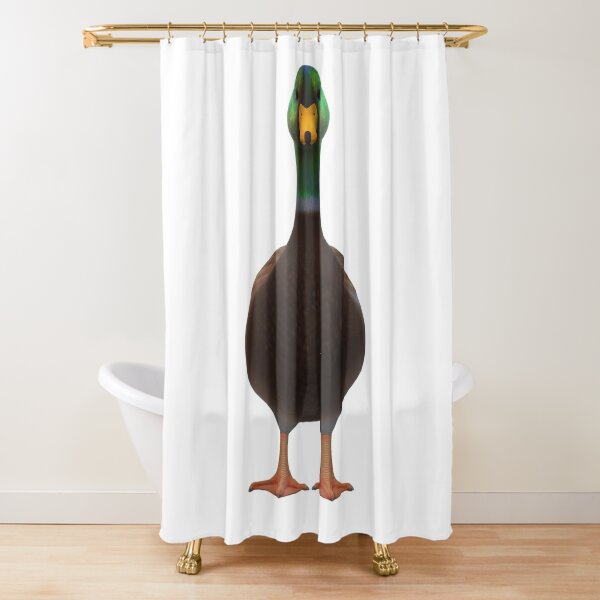 The Invention Of The Word Boob Shower Curtain