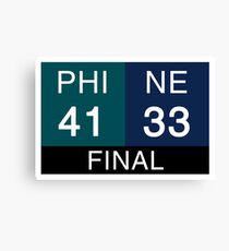 LII Scoreboard Canvas Print