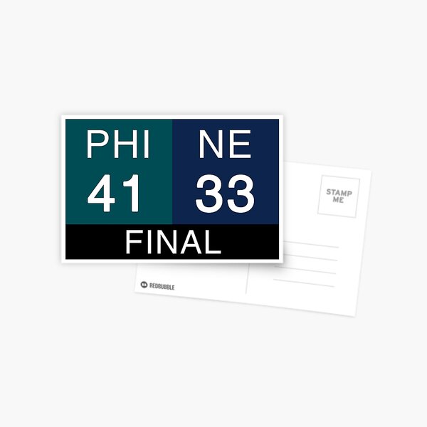 LII Scoreboard Postcard