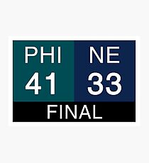 LII Scoreboard Photographic Print