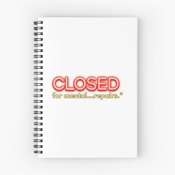 Item preview, Closed sign: Closed for mental repairs designed and sold by Jerseysrd.
