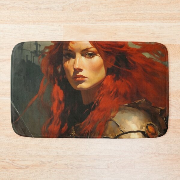 Item preview, Fantasy Woman Warrior Empowerment Portrait  designed and sold by BrandonArtWorld.