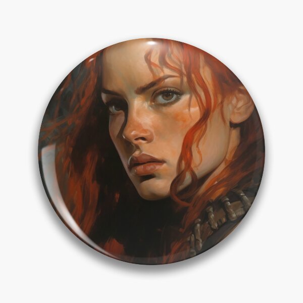 Item preview, Fantasy Woman Warrior Empowerment Portrait  designed and sold by BrandonArtWorld.