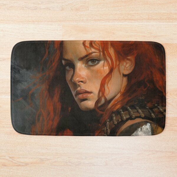 Item preview, Fantasy Woman Warrior Empowerment Portrait  designed and sold by BrandonArtWorld.