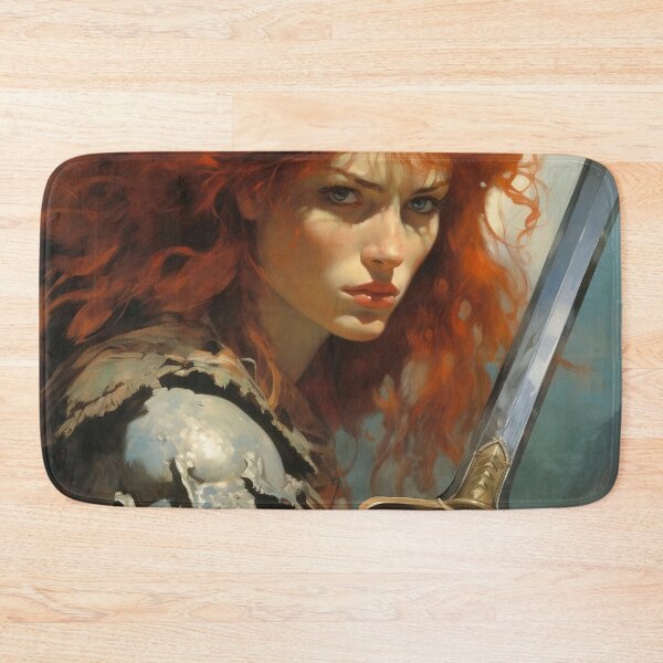 Item preview, Fantasy Woman Warrior Empowerment Portrait  designed and sold by BrandonArtWorld.