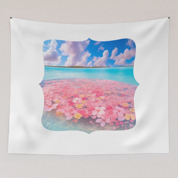 Item preview, Romantic beach designed and sold by Stickermagician.