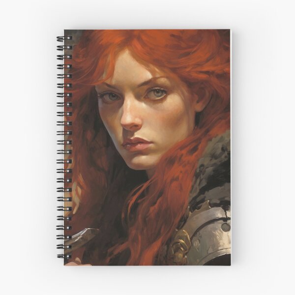 Artikelvorschau, Fantasy-Kriegerinnen-Empowerment-Porträt entworfen und verkauft von BrandonArtWorld.
