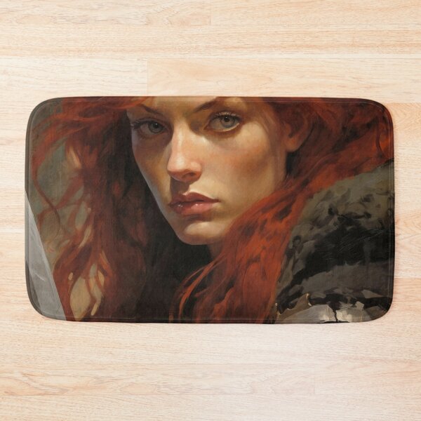 Item preview, Fantasy Woman Warrior Empowerment Portrait  designed and sold by BrandonArtWorld.