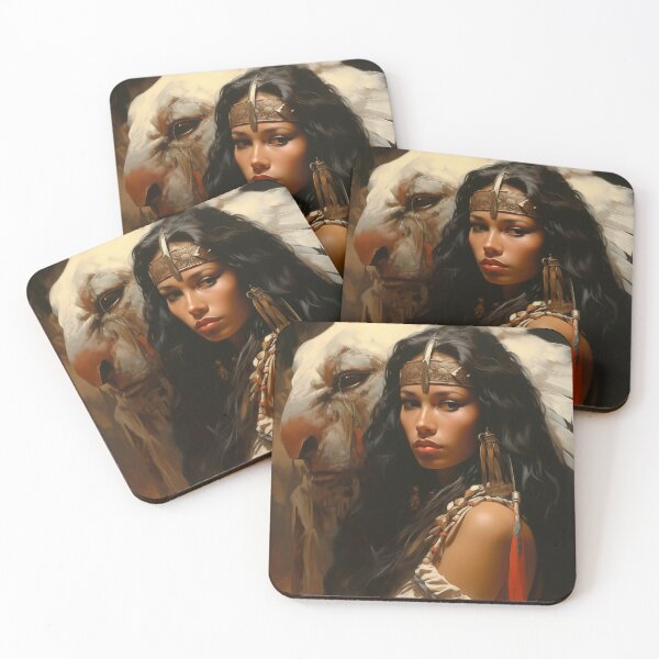 Item preview, Fantasy Woman Warrior Empowerment Portrait  designed and sold by BrandonArtWorld.