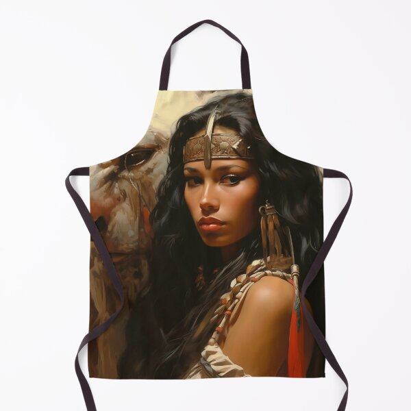 Item preview, Fantasy Woman Warrior Empowerment Portrait designed and sold by BrandonArtWorld.