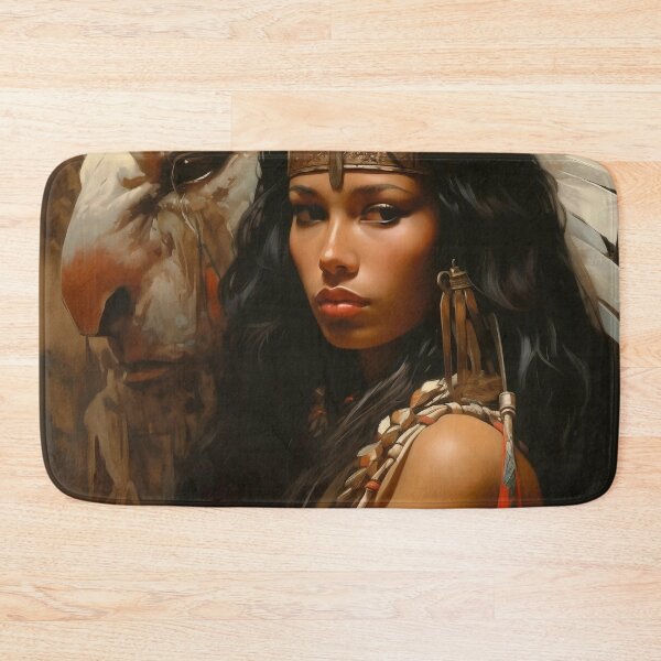Item preview, Fantasy Woman Warrior Empowerment Portrait  designed and sold by BrandonArtWorld.