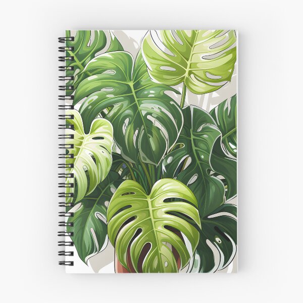 Item preview, Monstera Albo Variegata Art Print | Detailed 2D Game Art, Boho Aesthetics, Botanical Beauty designed and sold by Artistically-T.