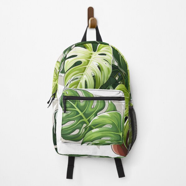 Item preview, Monstera Albo Variegata Art Print | Detailed 2D Game Art, Boho Aesthetics, Botanical Beauty designed and sold by Artistically-T.