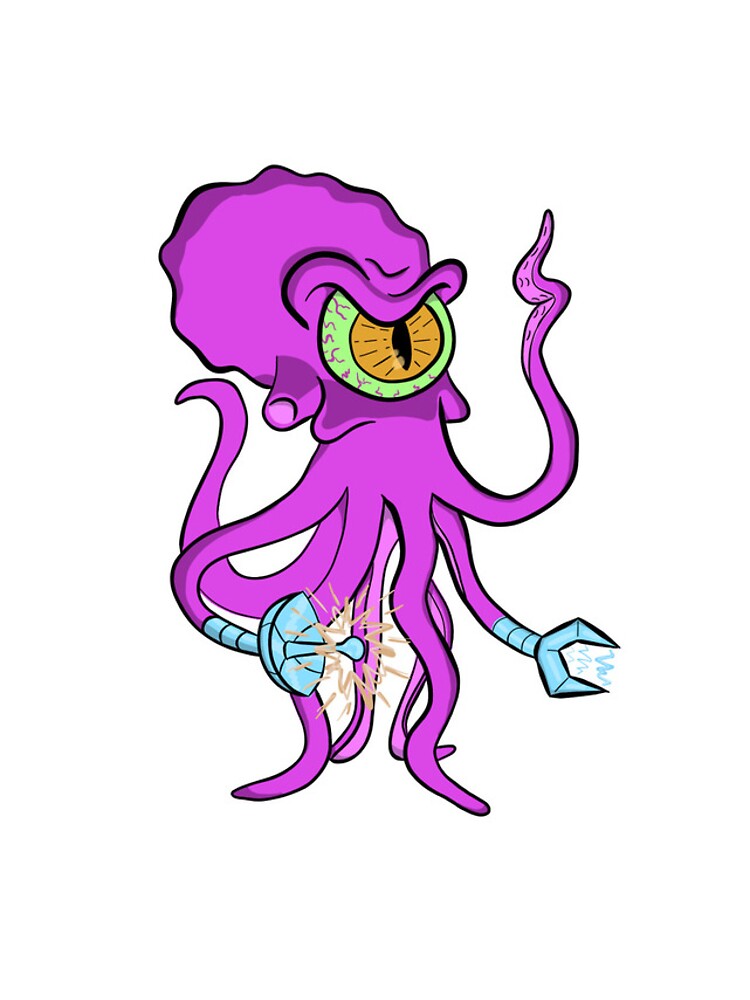 Thumbnail 4 of 4, iPhone Case, Shoctopus designed and sold by FlashThreadsCo.