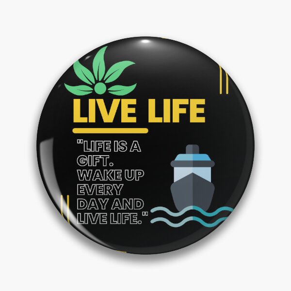 Item preview, Live life designed and sold by UrmiCreation.