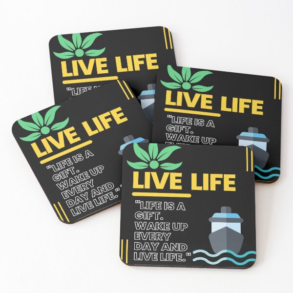 Item preview, Live life designed and sold by UrmiCreation.