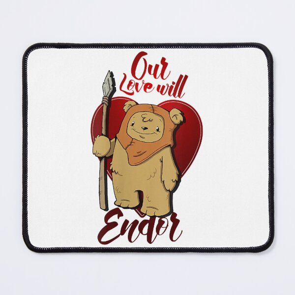Item preview, Womens   Valentine's Day Ewok Our Love Will Endor V-Neck  designed and sold by LeonardBrokaw.