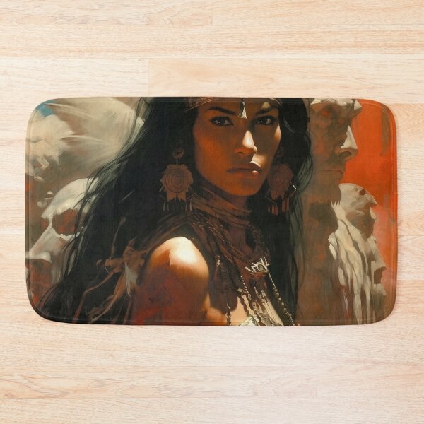 Item preview, Fantasy Woman Warrior Empowerment Portrait  designed and sold by BrandonArtWorld.