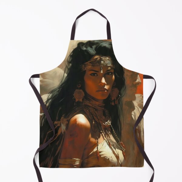 Item preview, Fantasy Woman Warrior Empowerment Portrait designed and sold by BrandonArtWorld.