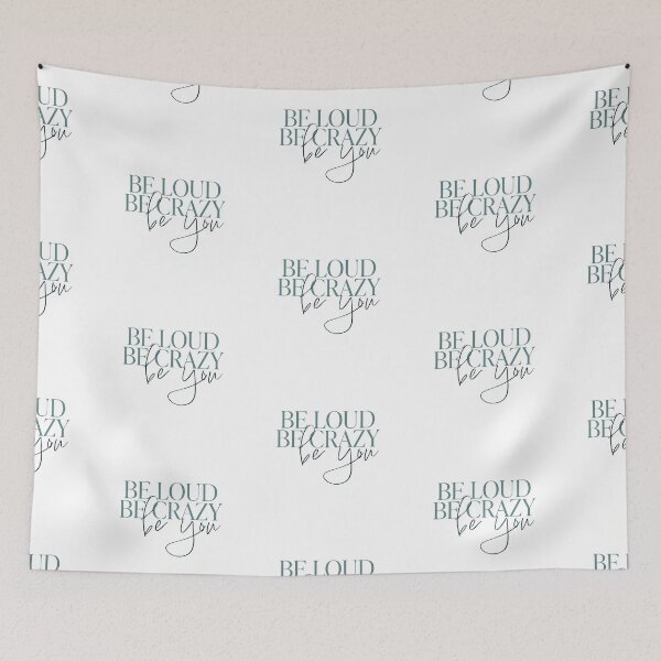 Item preview, Be You | Be Loud | Be Crazy | Individual | Mental Health | Self Love | Positivity designed and sold by ShoniwDesigns.