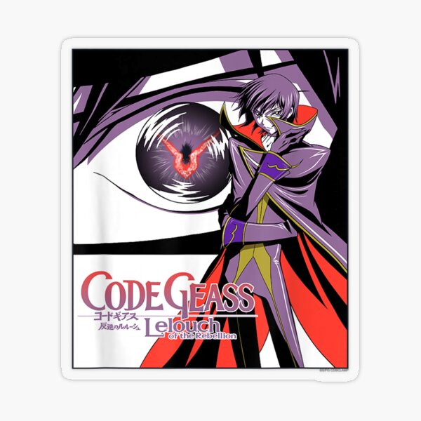 Code Geass: Lelouch Of The Re;surrection - New Illustration Lelouch Water  Resistant Sticker