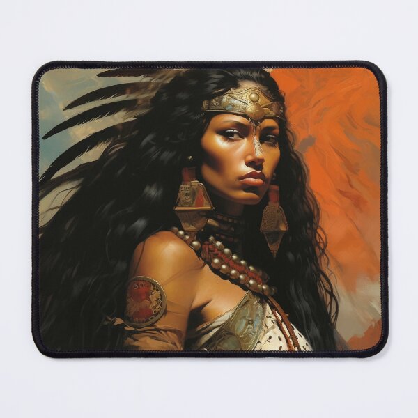 Item preview, Fantasy Woman Warrior Empowerment Portrait  designed and sold by BrandonArtWorld.