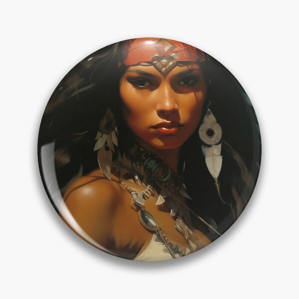 Item preview, Fantasy Woman Warrior Empowerment Portrait  designed and sold by BrandonArtWorld.