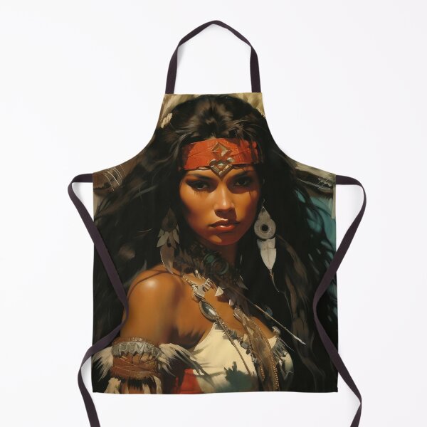 Item preview, Fantasy Woman Warrior Empowerment Portrait designed and sold by BrandonArtWorld.