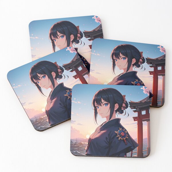 Item preview, Descanso - La Guerrera Samurai designed and sold by chorba3094.