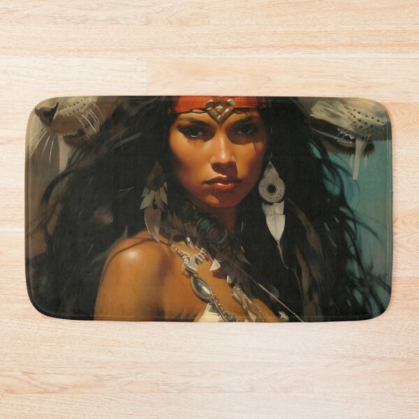 Item preview, Fantasy Woman Warrior Empowerment Portrait  designed and sold by BrandonArtWorld.