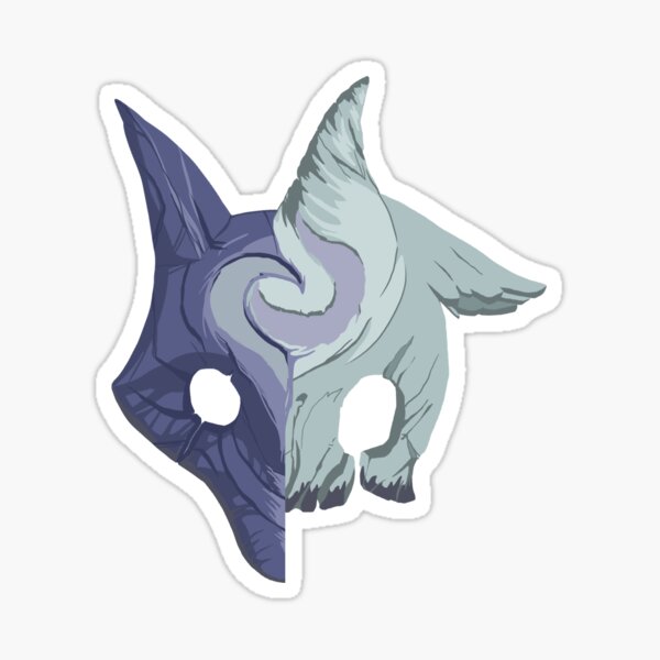Kindred: Lamb and Wolf Sticker