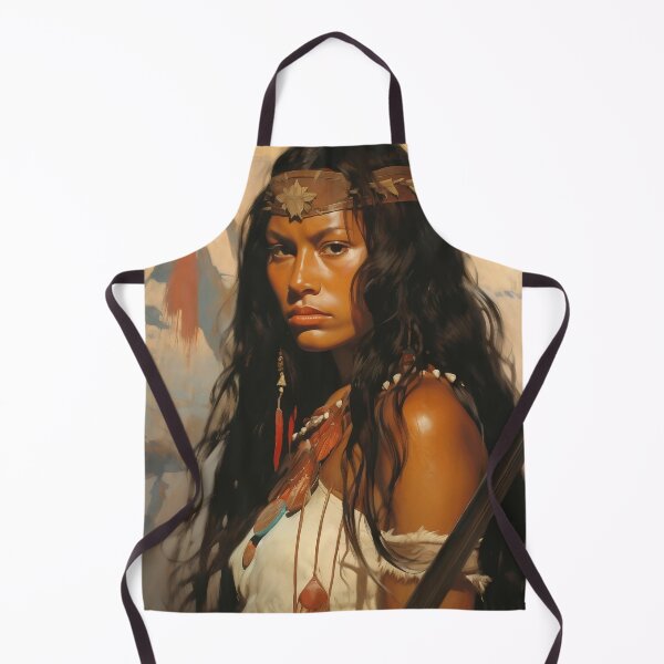 Item preview, Fantasy Woman Warrior Empowerment Portrait designed and sold by BrandonArtWorld.